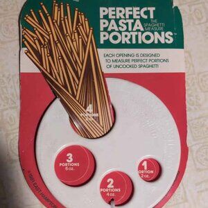 Vintage The Spaghetti Measure Perfect Pasta Portions